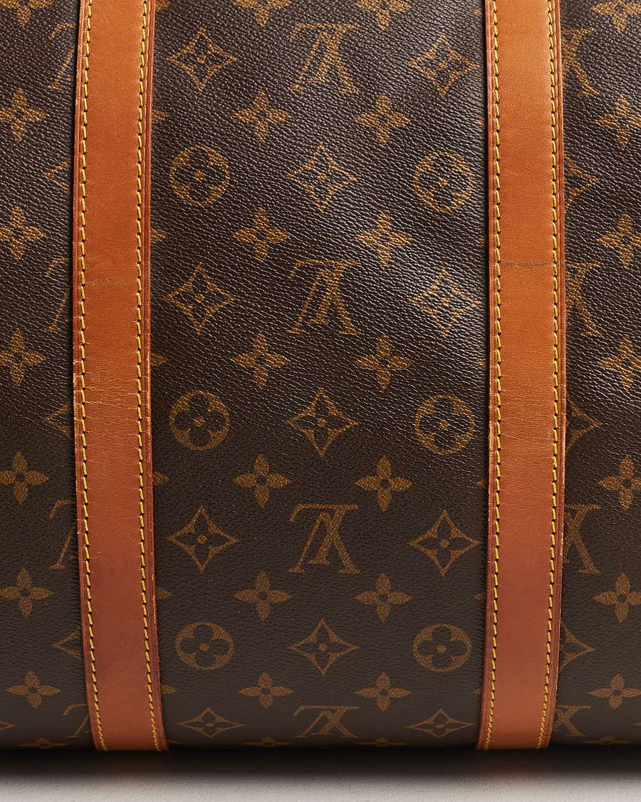 Mies | Louis Vuitton Pre-Owned Keepall 55 Bag Monogram | Louis Vuitton Pre-Owned | Keepall 55 Bag Monogram