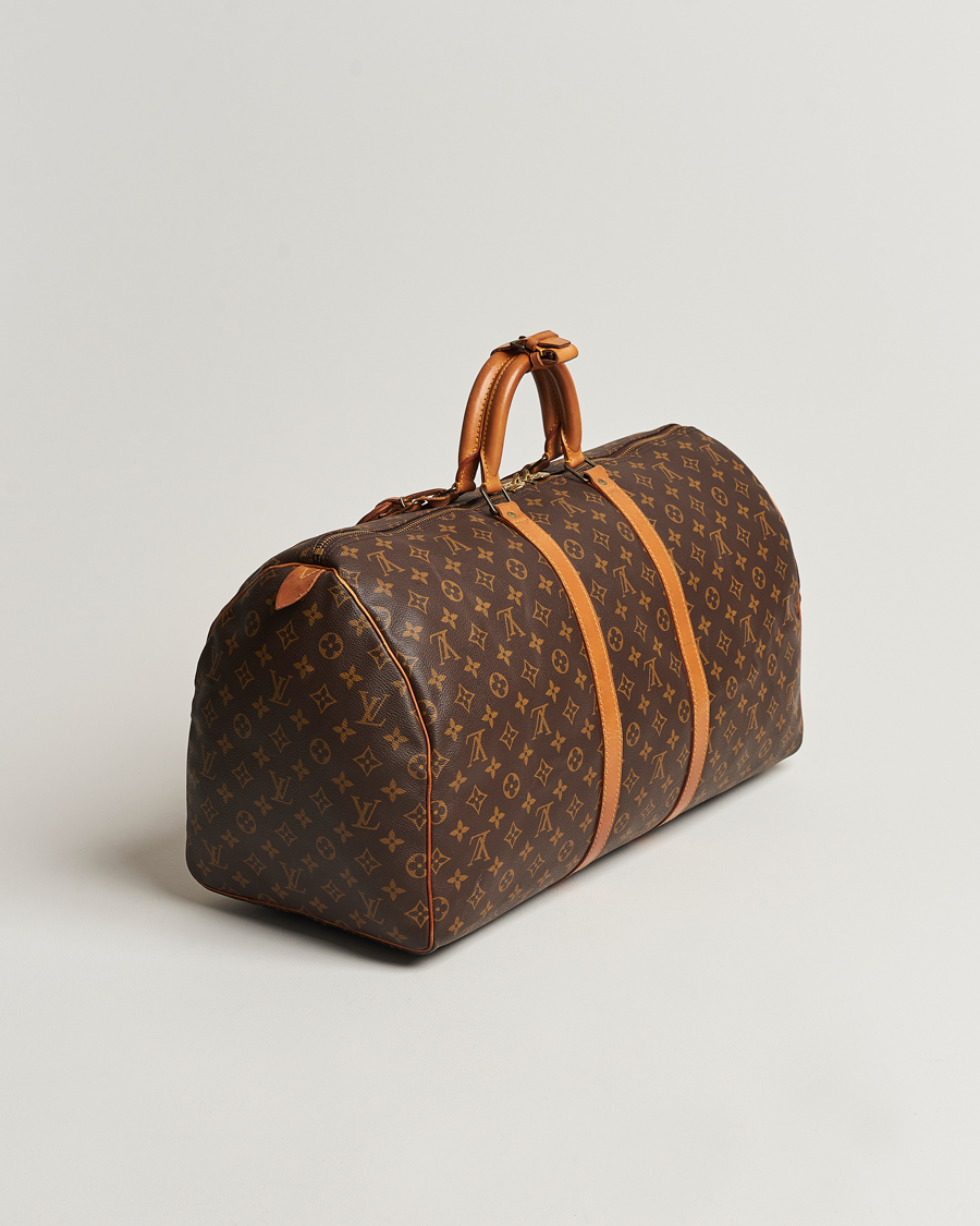 Mies | Louis Vuitton Pre-Owned Keepall 55 Bag Monogram | Louis Vuitton Pre-Owned | Keepall 55 Bag Monogram
