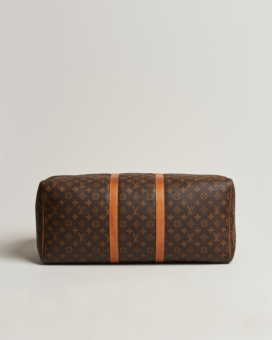 Mies | Louis Vuitton Pre-Owned Keepall 55 Bag Monogram | Louis Vuitton Pre-Owned | Keepall 55 Bag Monogram