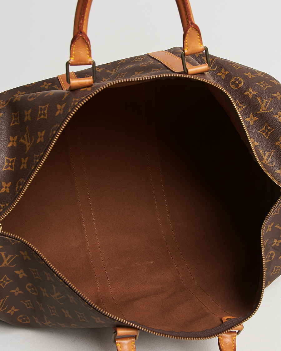Mies | Louis Vuitton Pre-Owned Keepall 55 Bag Monogram | Louis Vuitton Pre-Owned | Keepall 55 Bag Monogram