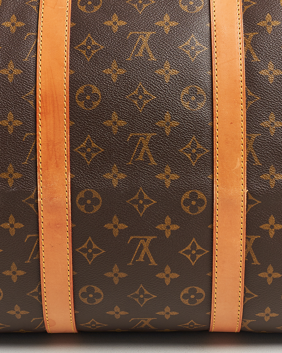 Mies | Louis Vuitton Pre-Owned Keepall 55 Bag Monogram | Louis Vuitton Pre-Owned | Keepall 55 Bag Monogram