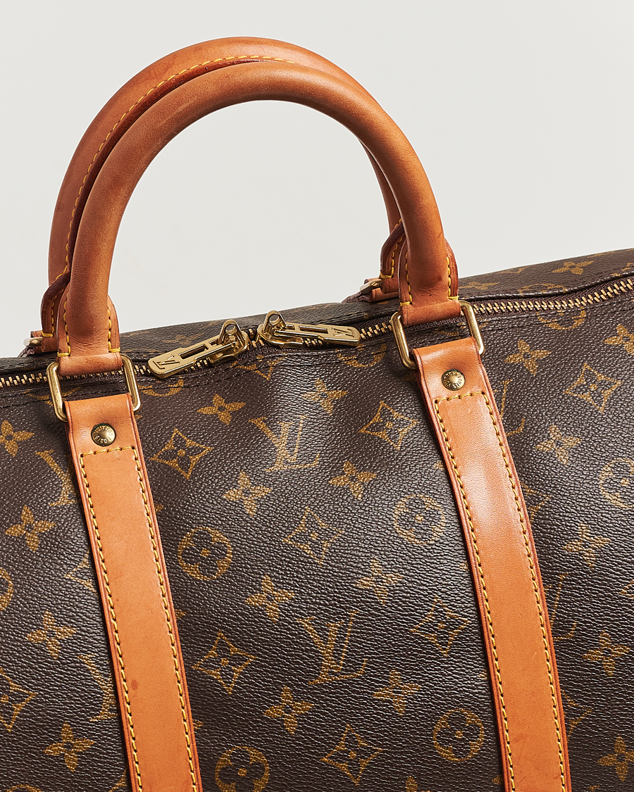 Mies | Louis Vuitton Pre-Owned Keepall 55 Bag Monogram | Louis Vuitton Pre-Owned | Keepall 55 Bag Monogram