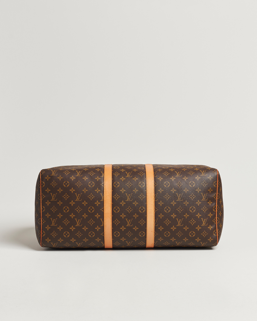 Mies | Louis Vuitton Pre-Owned Keepall 55 Bag Monogram | Louis Vuitton Pre-Owned | Keepall 55 Bag Monogram