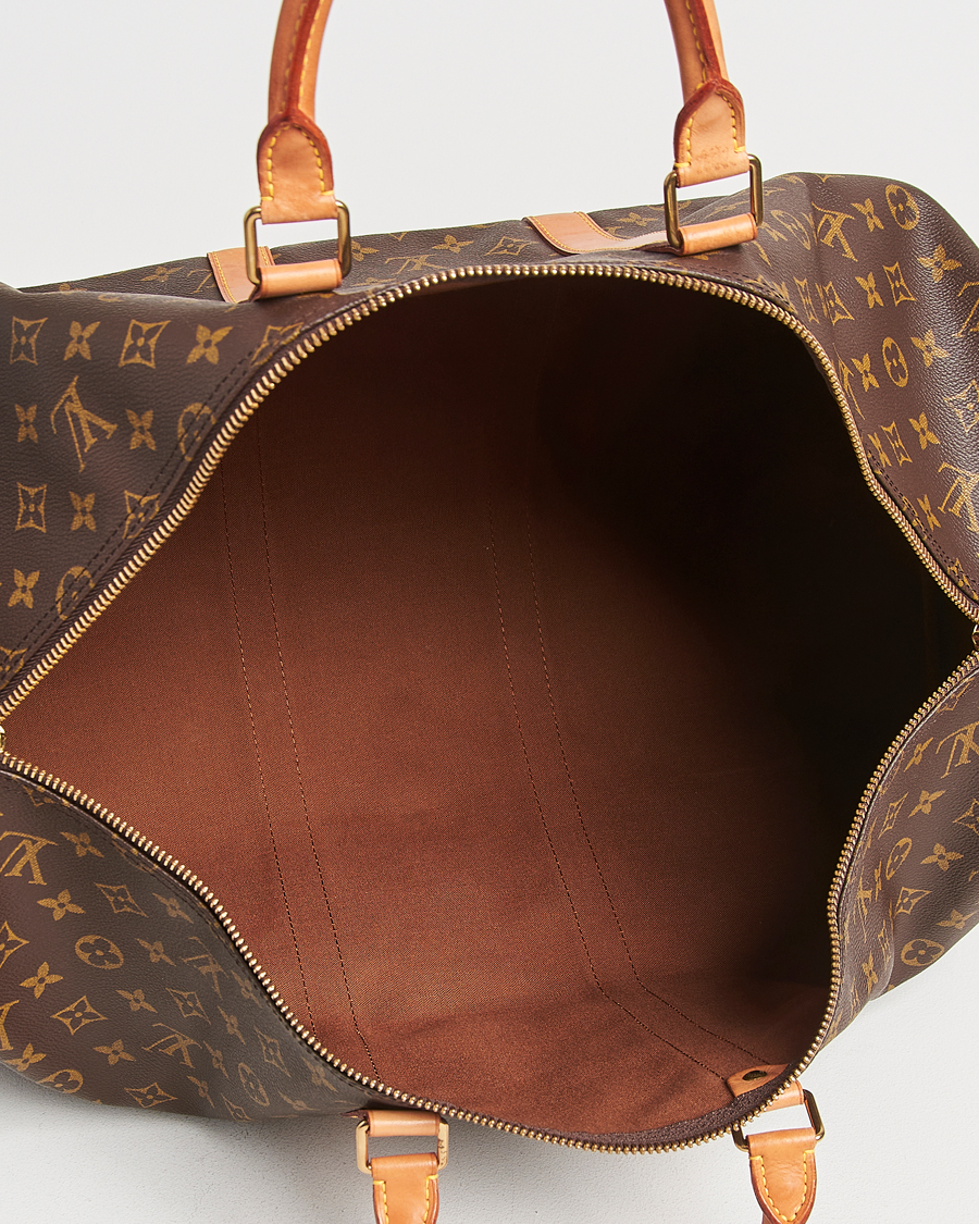 Mies | Louis Vuitton Pre-Owned Keepall 55 Bag Monogram | Louis Vuitton Pre-Owned | Keepall 55 Bag Monogram