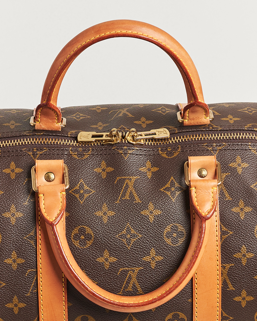 Mies | Louis Vuitton Pre-Owned Keepall 55 Bag Monogram | Louis Vuitton Pre-Owned | Keepall 55 Bag Monogram