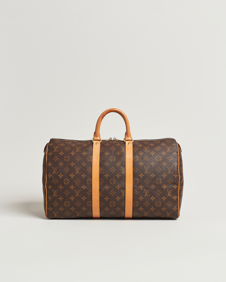 Mies | Louis Vuitton Pre-Owned Keepall 45 Bag Monogram | Louis Vuitton Pre-Owned | Keepall 45 Bag Monogram