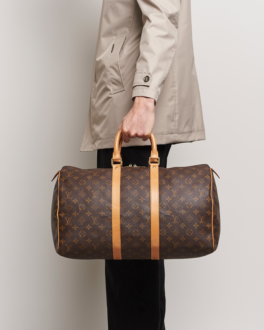 Mies | Pre-Owned & Vintage Bags | Louis Vuitton Pre-Owned | Keepall 45 Bag Monogram 