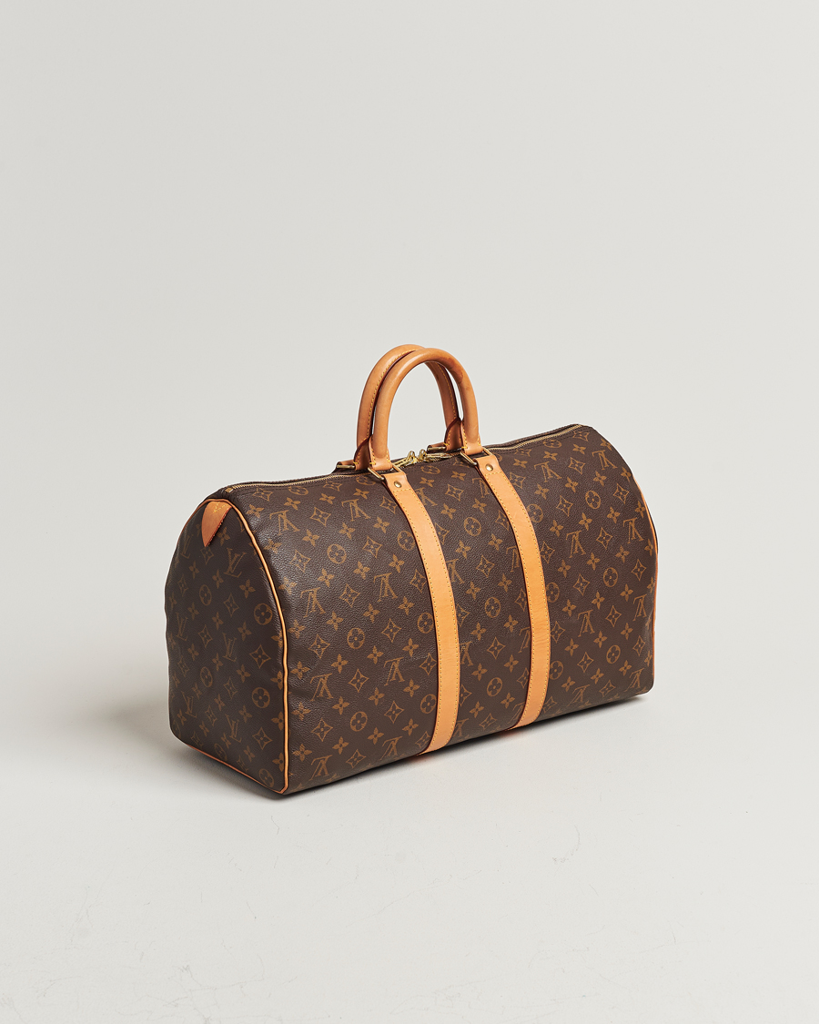Mies | Louis Vuitton Pre-Owned Keepall 45 Bag Monogram | Louis Vuitton Pre-Owned | Keepall 45 Bag Monogram