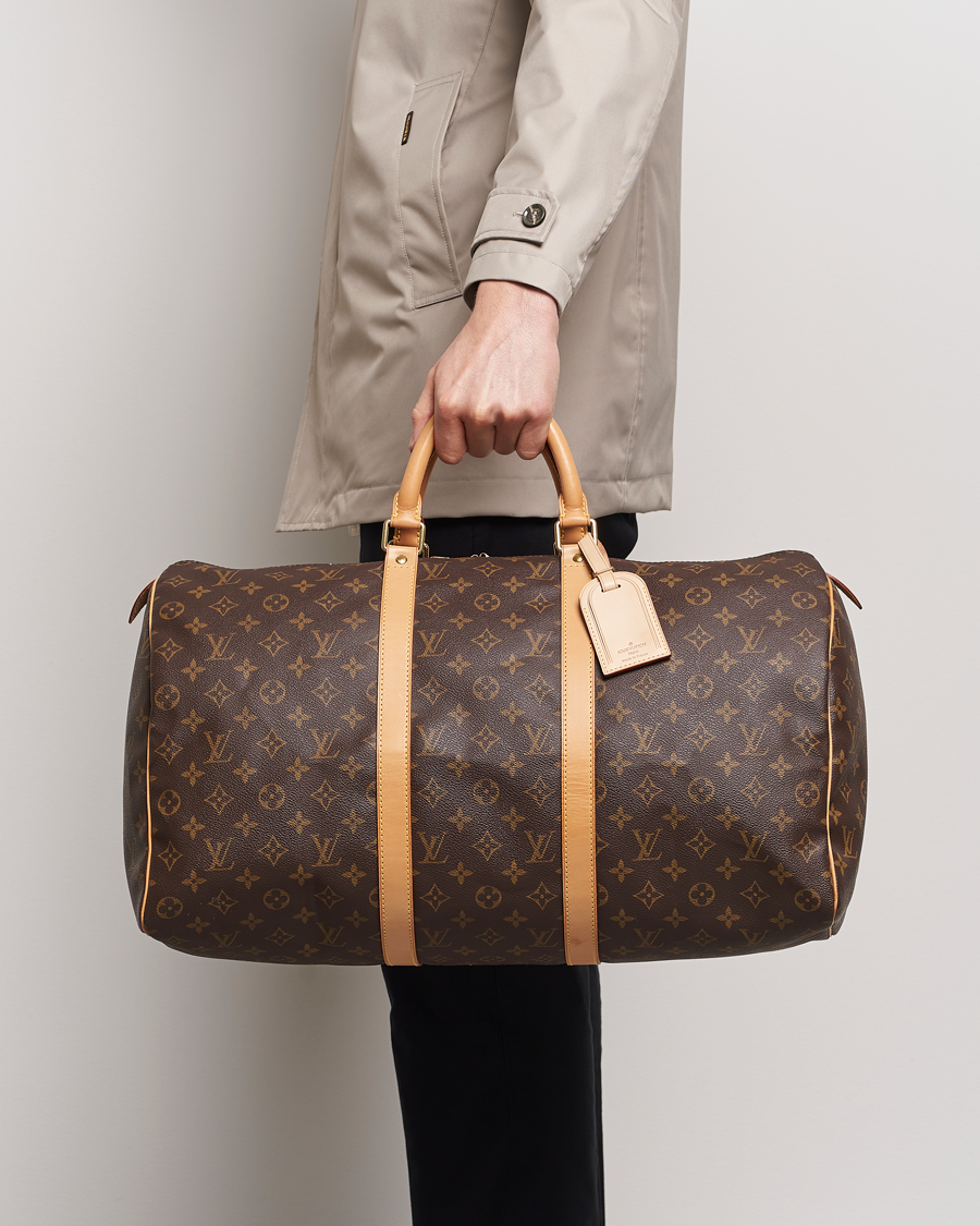 Mies | Pre-Owned & Vintage Bags | Louis Vuitton Pre-Owned | Keepall 50 Bag Monogram 