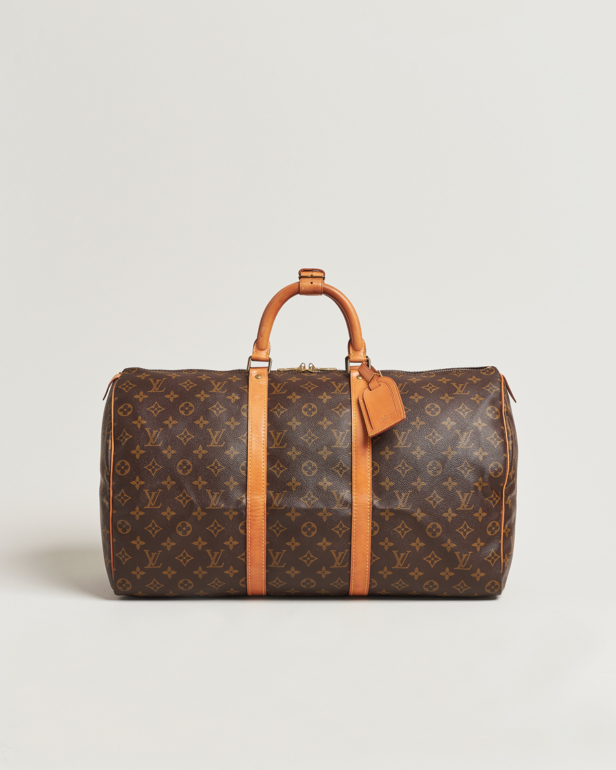 Mies | Louis Vuitton Pre-Owned Keepall 50 Bag Monogram | Louis Vuitton Pre-Owned | Keepall 50 Bag Monogram