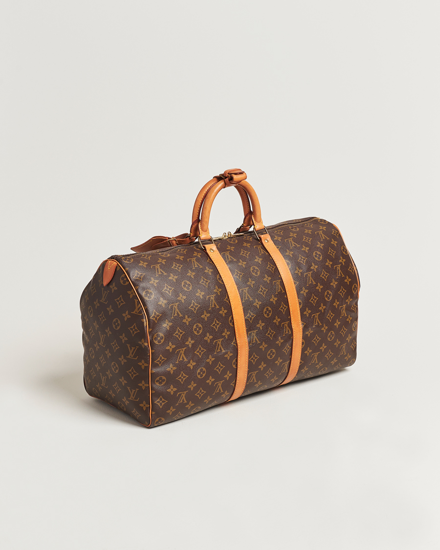 Mies | Louis Vuitton Pre-Owned Keepall 50 Bag Monogram | Louis Vuitton Pre-Owned | Keepall 50 Bag Monogram