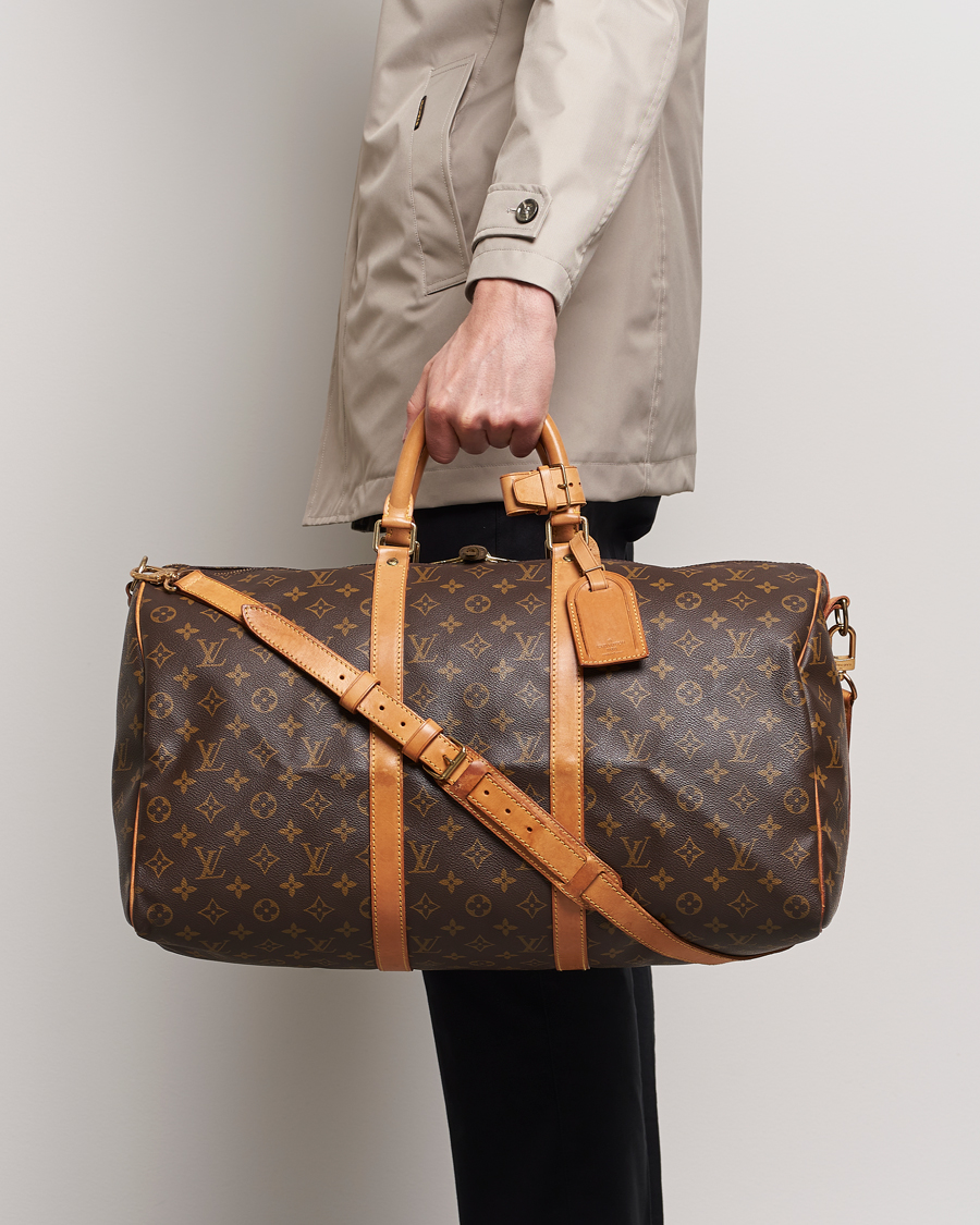 Mies | Louis Vuitton Pre-Owned Keepall Bandoulière 50 Monogram | Louis Vuitton Pre-Owned | Keepall Bandoulière 50 Monogram