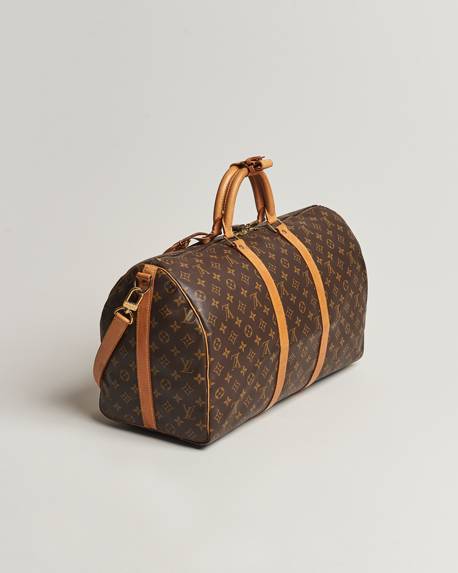 Mies | Louis Vuitton Pre-Owned Keepall Bandoulière 50 Monogram | Louis Vuitton Pre-Owned | Keepall Bandoulière 50 Monogram