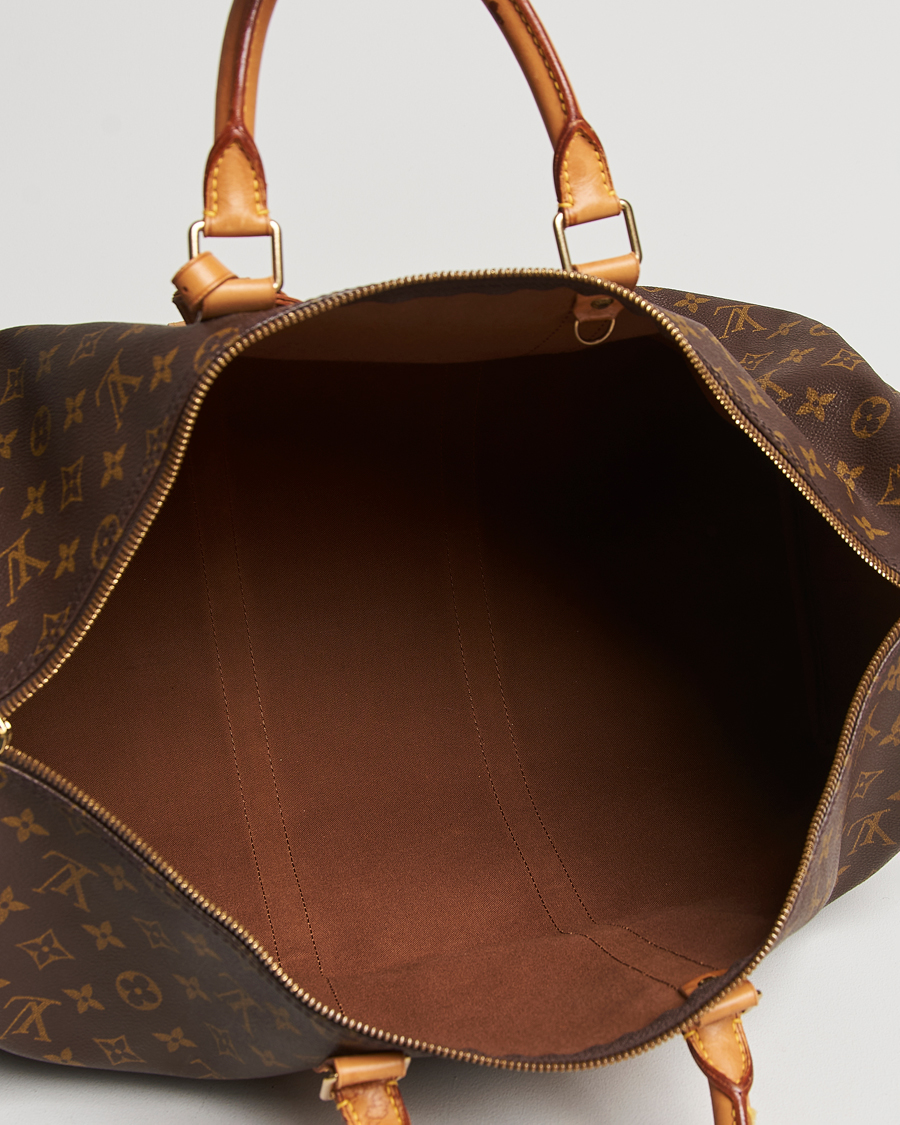 Mies | Louis Vuitton Pre-Owned Keepall Bandoulière 50 Bag Monogram | Louis Vuitton Pre-Owned | Keepall Bandoulière 50 Bag Monogram