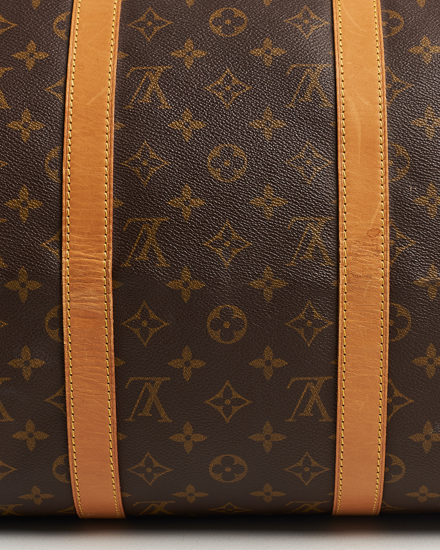 Mies | Louis Vuitton Pre-Owned Keepall Bandoulière 50 Bag Monogram | Louis Vuitton Pre-Owned | Keepall Bandoulière 50 Bag Monogram