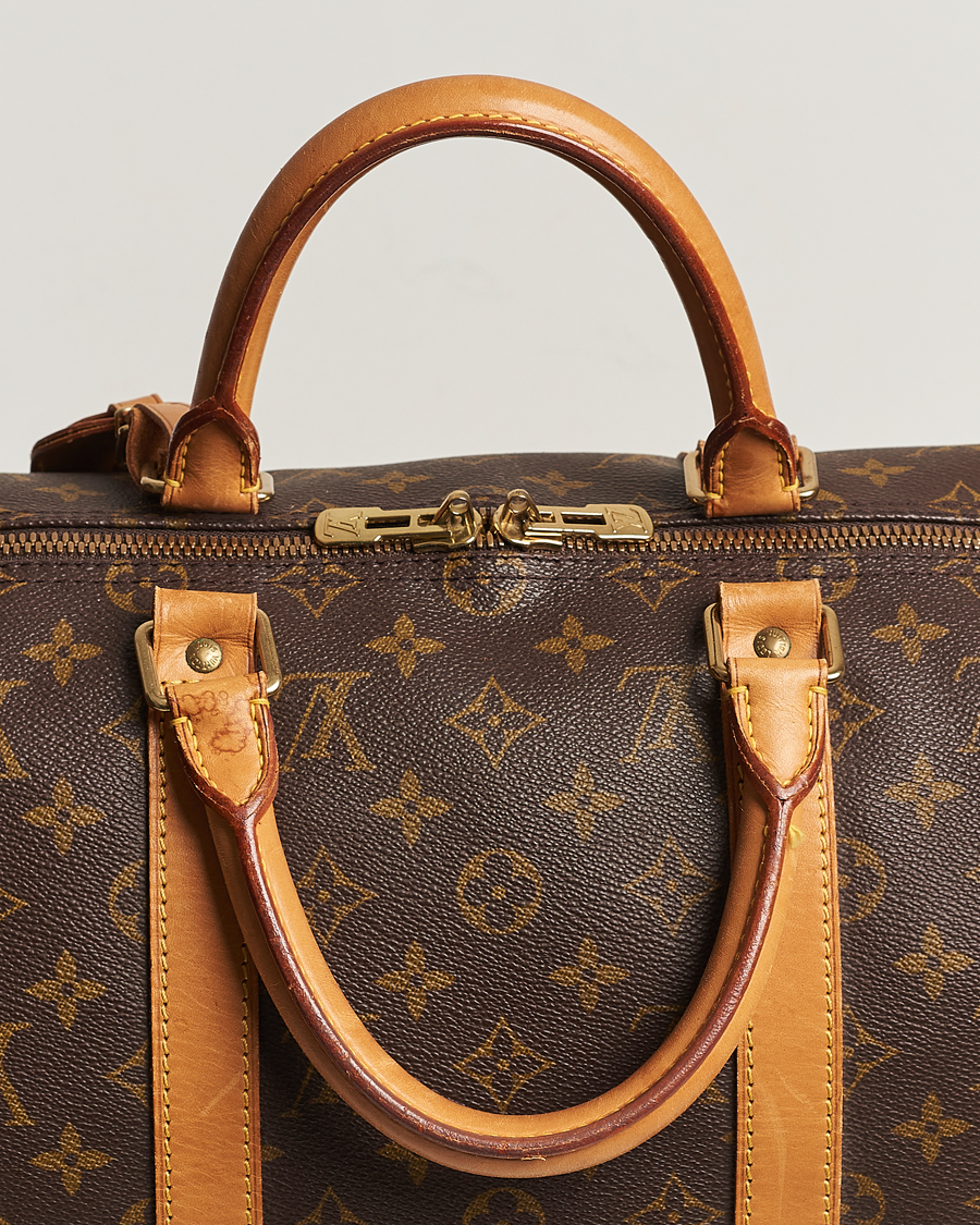 Mies | Louis Vuitton Pre-Owned Keepall Bandoulière 50 Bag Monogram | Louis Vuitton Pre-Owned | Keepall Bandoulière 50 Bag Monogram