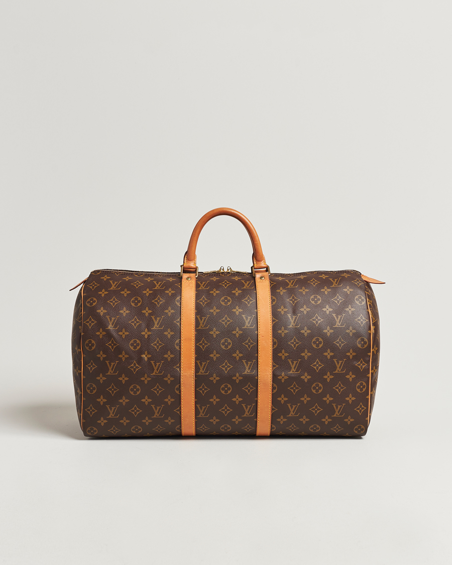 Mies | Louis Vuitton Pre-Owned Keepall 50 Bag Monogram | Louis Vuitton Pre-Owned | Keepall 50 Bag Monogram