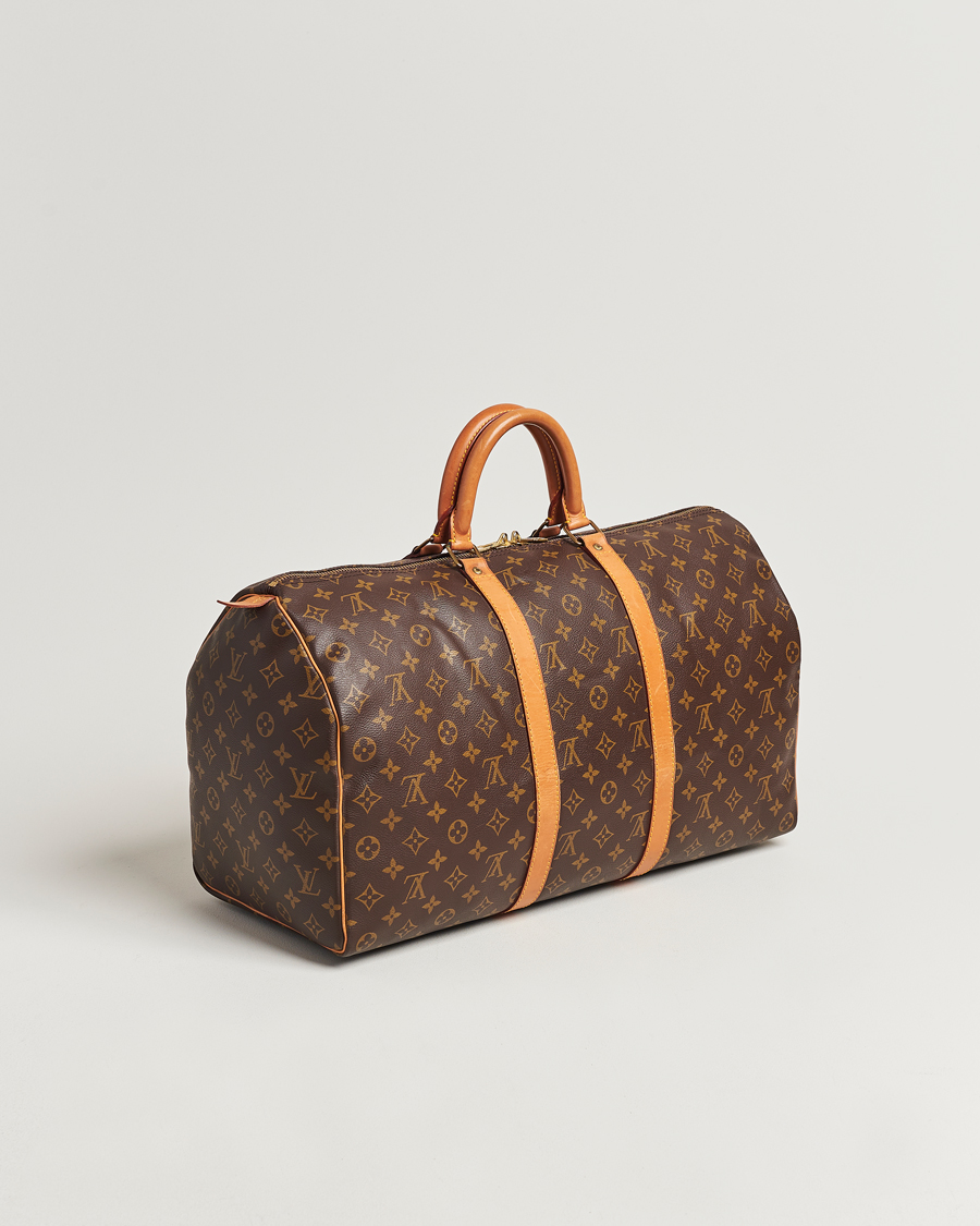 Mies | Louis Vuitton Pre-Owned Keepall 50 Bag Monogram | Louis Vuitton Pre-Owned | Keepall 50 Bag Monogram