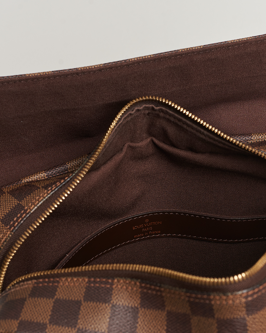 Mies | Louis Vuitton Pre-Owned Naviglio Messenger Bag Damier Ebene | Louis Vuitton Pre-Owned | Naviglio Messenger Bag Damier Ebene