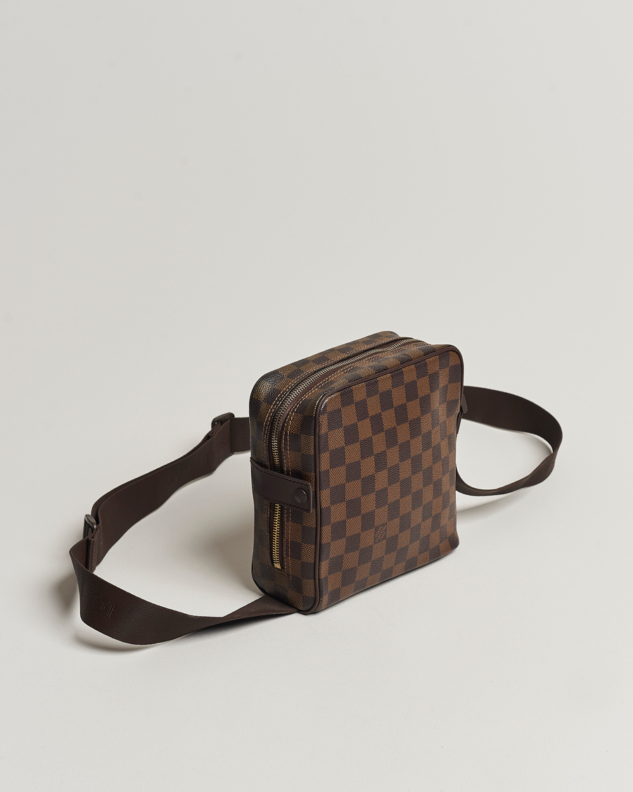 Mies | Louis Vuitton Pre-Owned Olaf Shoulder Bag Damier Ebene | Louis Vuitton Pre-Owned | Olaf Shoulder Bag Damier Ebene