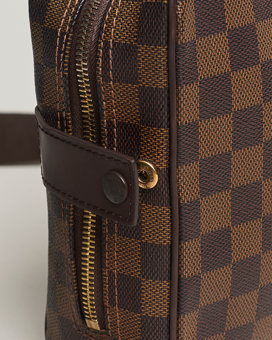 Mies | Louis Vuitton Pre-Owned Olaf Shoulder Bag Damier Ebene | Louis Vuitton Pre-Owned | Olaf Shoulder Bag Damier Ebene
