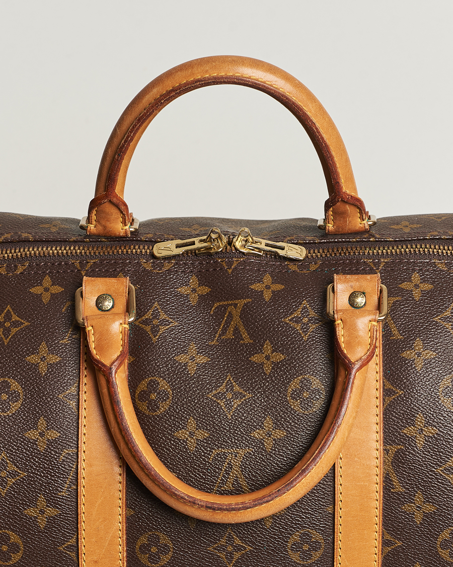 Mies | Louis Vuitton Pre-Owned Keepall 55 Bag Monogram | Louis Vuitton Pre-Owned | Keepall 55 Bag Monogram