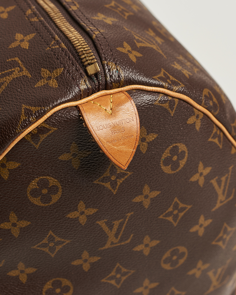 Mies | Louis Vuitton Pre-Owned Keepall 55 Bag Monogram | Louis Vuitton Pre-Owned | Keepall 55 Bag Monogram