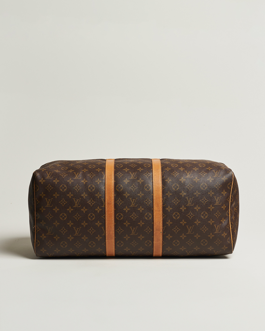 Mies | Louis Vuitton Pre-Owned Keepall 55 Bag Monogram | Louis Vuitton Pre-Owned | Keepall 55 Bag Monogram