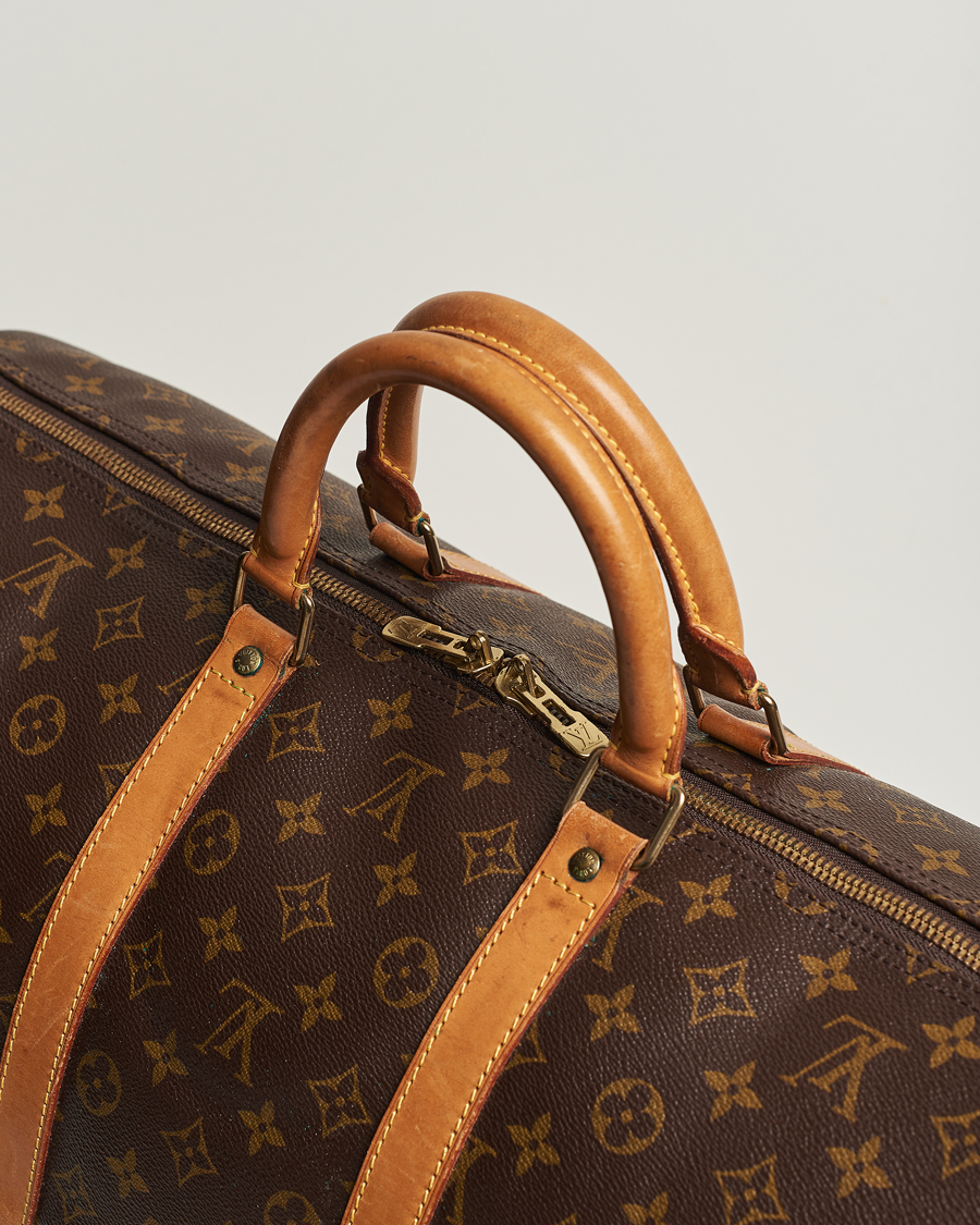 Mies | Louis Vuitton Pre-Owned Keepall 55 Bag Monogram | Louis Vuitton Pre-Owned | Keepall 55 Bag Monogram