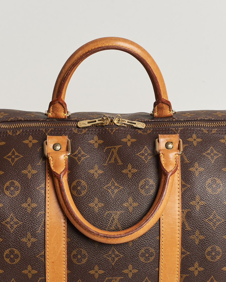 Mies | Louis Vuitton Pre-Owned Keepall 55 Bag Monogram | Louis Vuitton Pre-Owned | Keepall 55 Bag Monogram