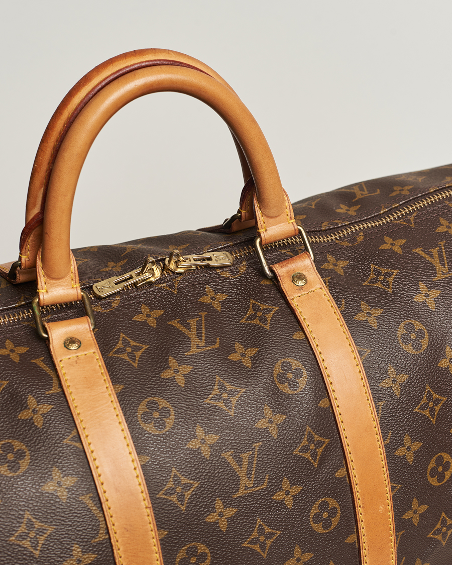 Mies | Louis Vuitton Pre-Owned Keepall 55 Bag Monogram | Louis Vuitton Pre-Owned | Keepall 55 Bag Monogram