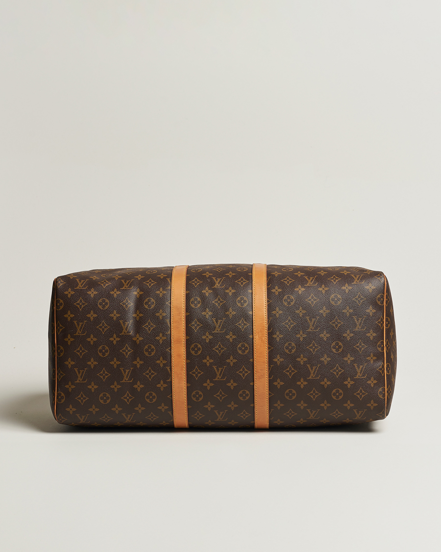 Mies | Louis Vuitton Pre-Owned Keepall 55 Bag Monogram | Louis Vuitton Pre-Owned | Keepall 55 Bag Monogram