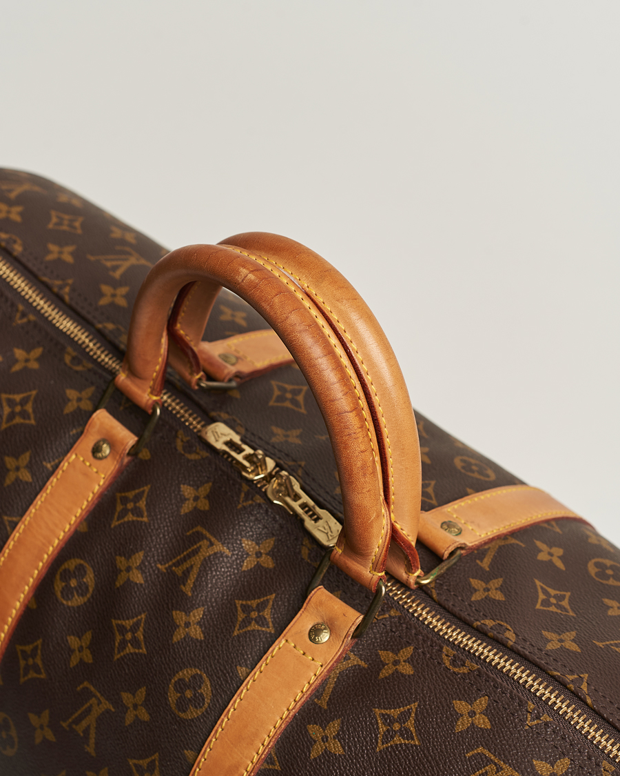 Mies | Louis Vuitton Pre-Owned Keepall 55 Bag Monogram | Louis Vuitton Pre-Owned | Keepall 55 Bag Monogram