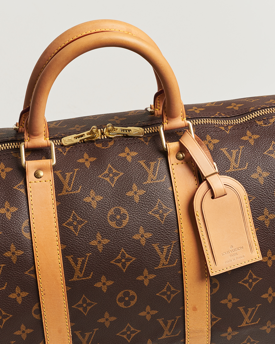 Mies | Louis Vuitton Pre-Owned Keepall Bandoulière 50 Bag Monogram | Louis Vuitton Pre-Owned | Keepall Bandoulière 50 Bag Monogram