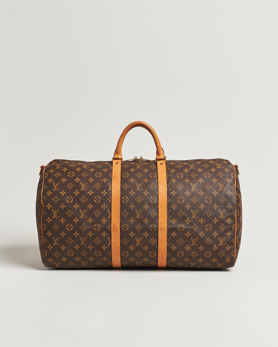 Mies | Louis Vuitton Pre-Owned Keepall Bandoulière 55 Monogram | Louis Vuitton Pre-Owned | Keepall Bandoulière 55 Monogram