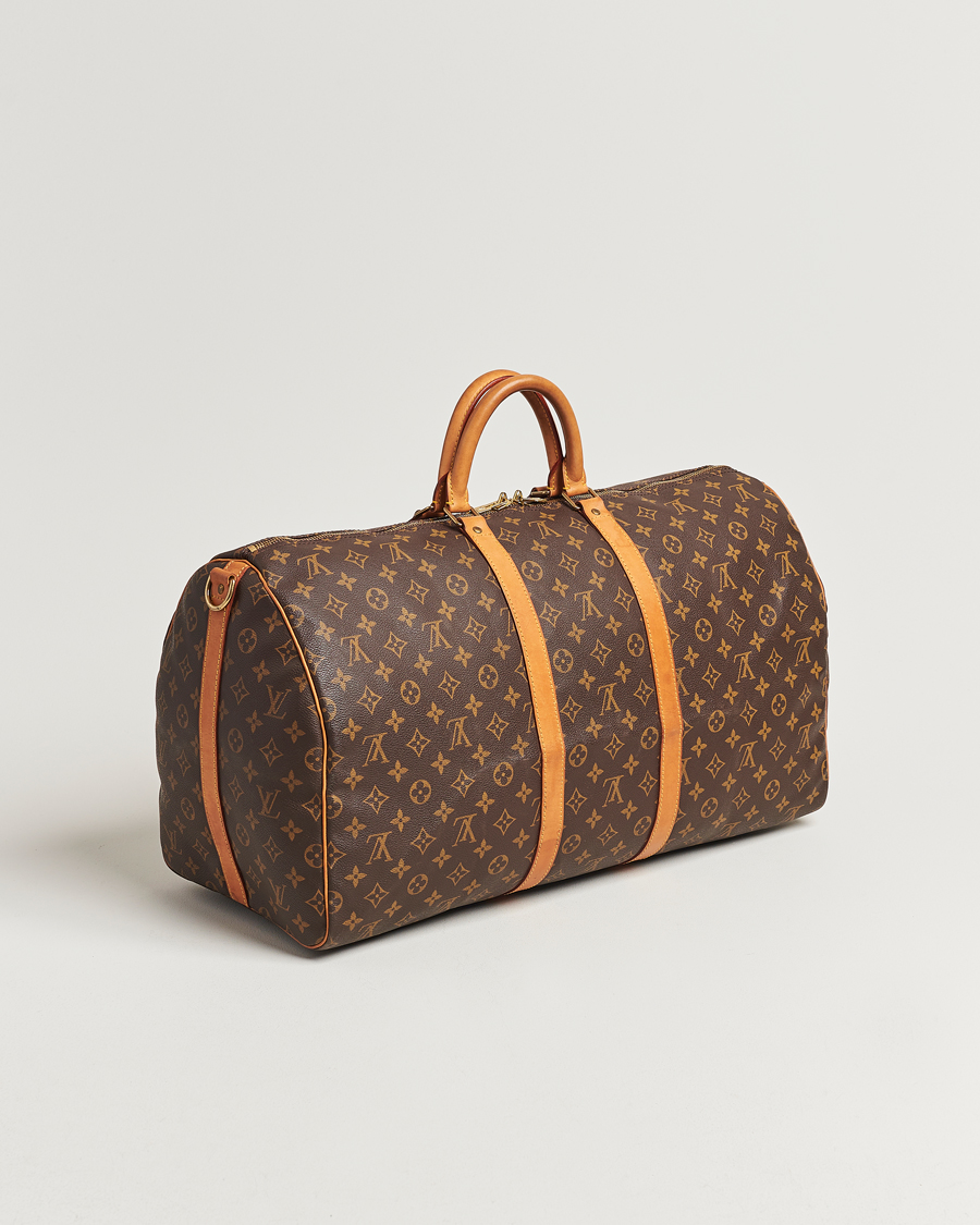Mies | Louis Vuitton Pre-Owned Keepall Bandoulière 55 Monogram | Louis Vuitton Pre-Owned | Keepall Bandoulière 55 Monogram