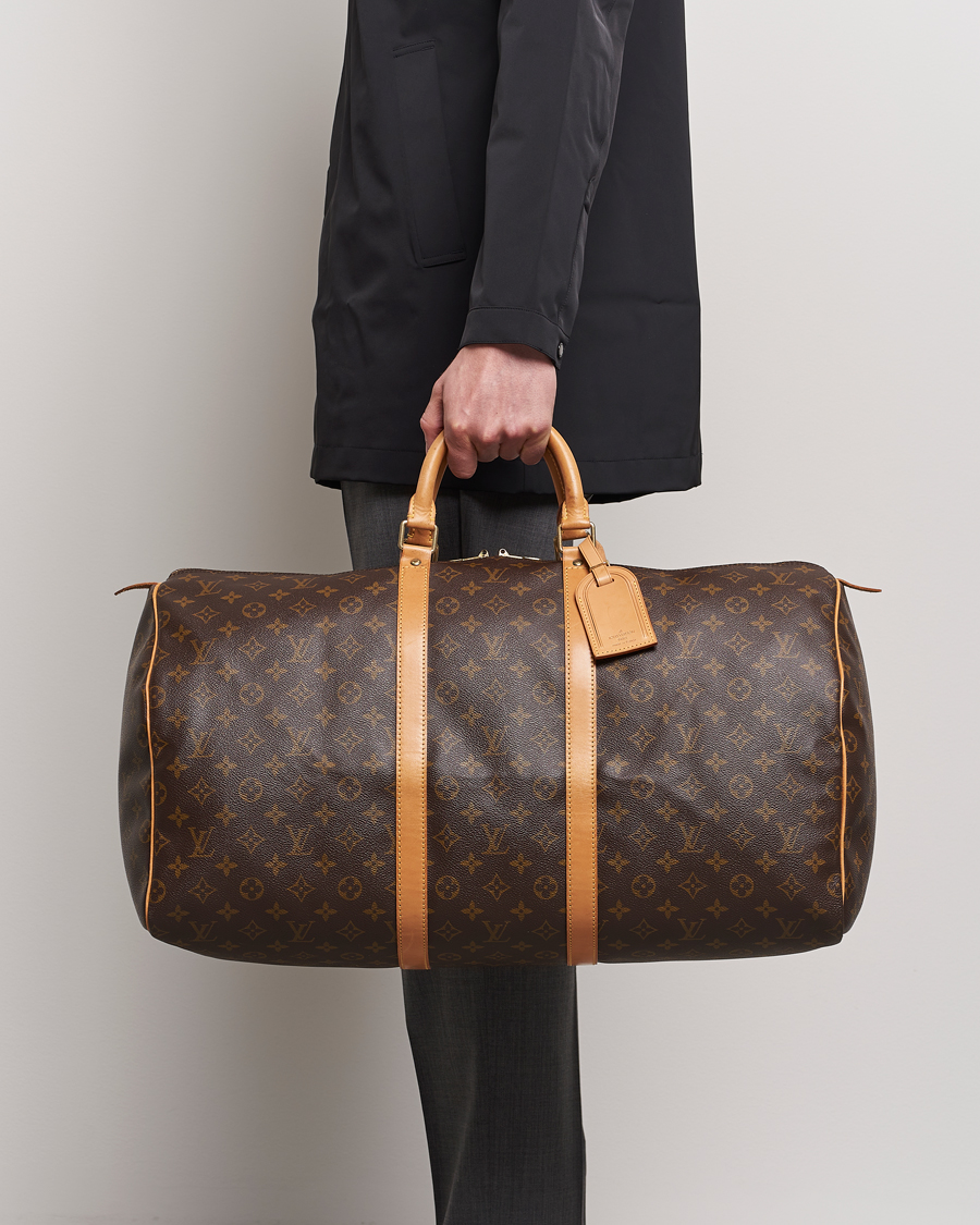 Mies | Pre-Owned & Vintage Bags | Louis Vuitton Pre-Owned | Keepall 55 Monogram 