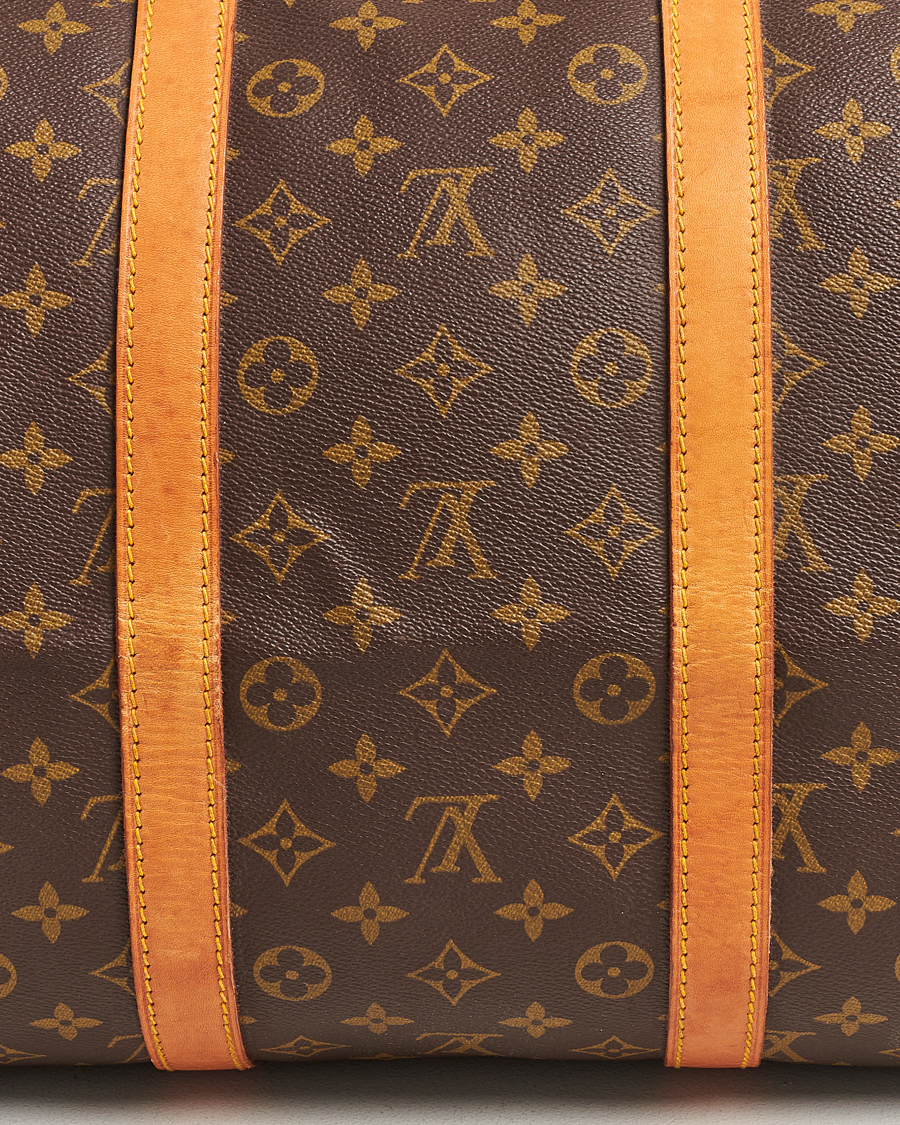 Mies | Louis Vuitton Pre-Owned Keepall 55 Bag Monogram | Louis Vuitton Pre-Owned | Keepall 55 Bag Monogram