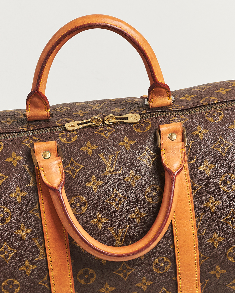 Mies | Louis Vuitton Pre-Owned Keepall 55 Bag Monogram | Louis Vuitton Pre-Owned | Keepall 55 Bag Monogram