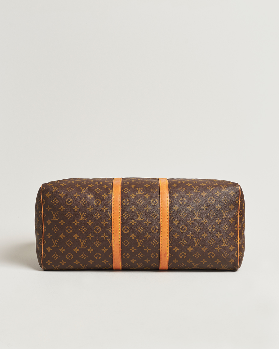 Mies | Louis Vuitton Pre-Owned Keepall 55 Bag Monogram | Louis Vuitton Pre-Owned | Keepall 55 Bag Monogram
