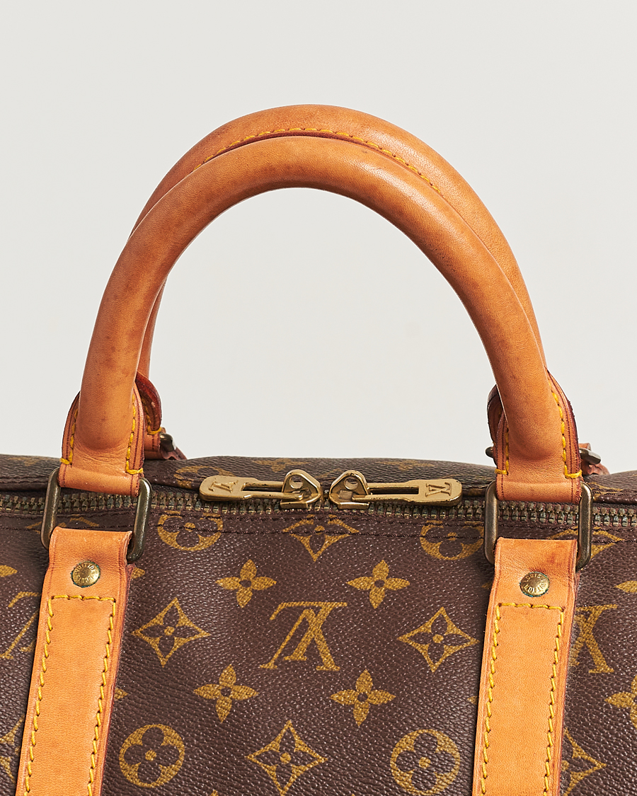 Mies | Louis Vuitton Pre-Owned Keepall 55 Bag Monogram | Louis Vuitton Pre-Owned | Keepall 55 Bag Monogram