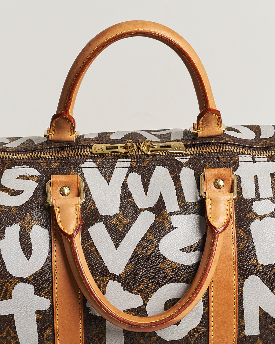 Mies | Louis Vuitton Pre-Owned Keepall 50 Bag Graffiti | Louis Vuitton Pre-Owned | Keepall 50 Bag Graffiti
