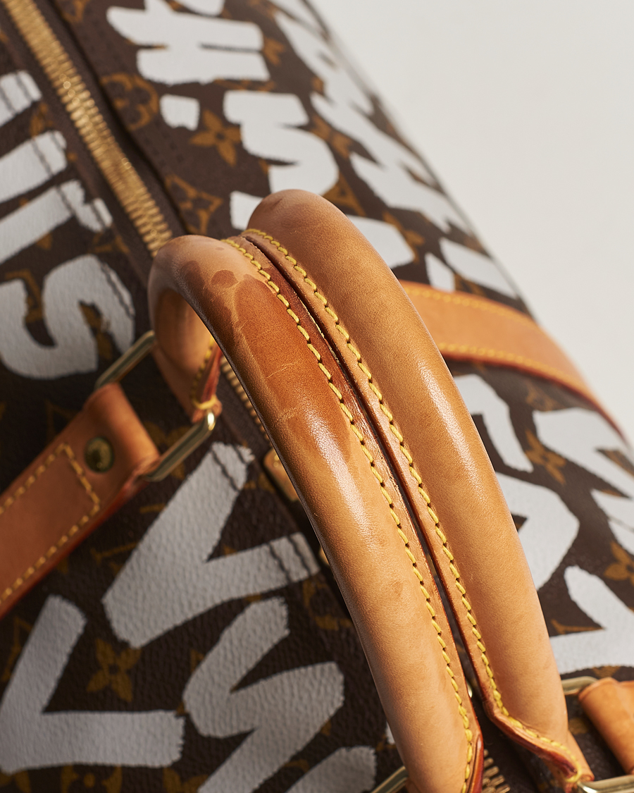 Mies | Louis Vuitton Pre-Owned Keepall 50 Bag Graffiti | Louis Vuitton Pre-Owned | Keepall 50 Bag Graffiti