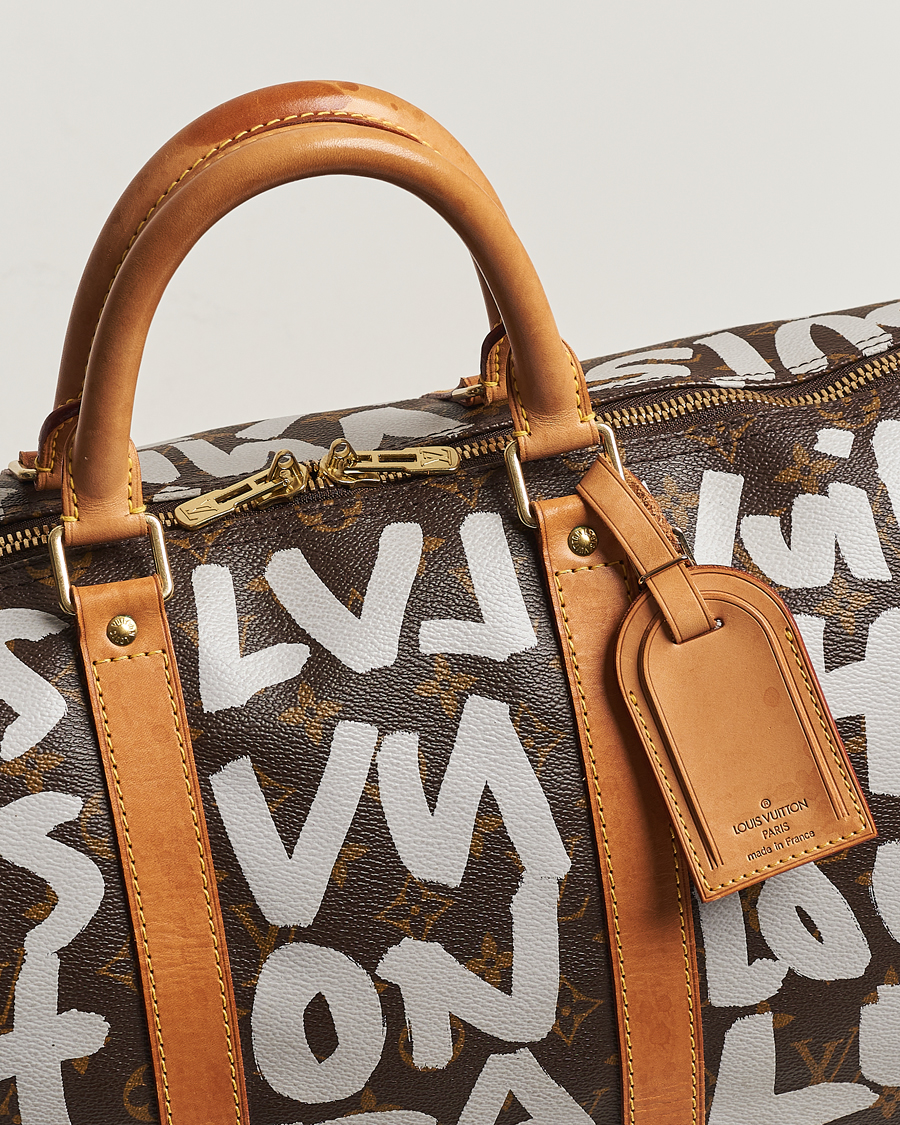 Mies | Louis Vuitton Pre-Owned Keepall 50 Bag Graffiti | Louis Vuitton Pre-Owned | Keepall 50 Bag Graffiti