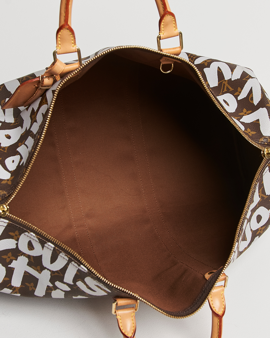 Mies | Louis Vuitton Pre-Owned Keepall 50 Bag Graffiti | Louis Vuitton Pre-Owned | Keepall 50 Bag Graffiti