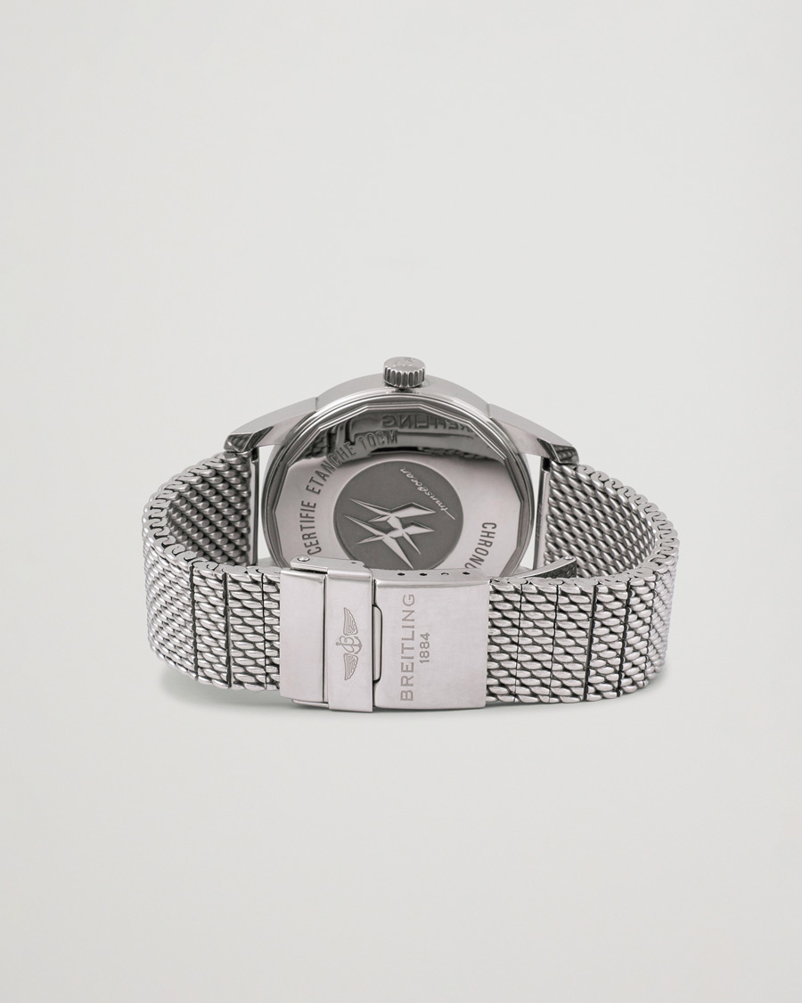 Mies | Breitling Pre-Owned Transocean A45310 Silver | Breitling Pre-Owned | Transocean A45310 Silver