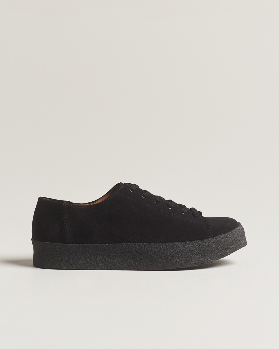 Mies | Sanders Ash Suede Monkey Shoe Black | Sanders | Ash Suede Monkey Shoe Black