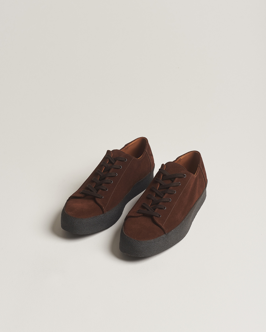 Mies | Best of British | Sanders | Ash Suede Monkey Shoe Polo Snuff