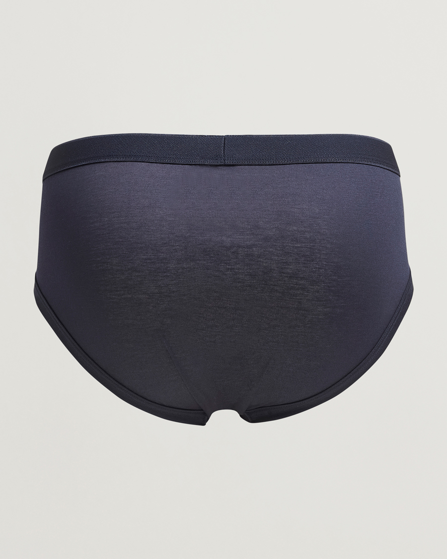 Mies | Alusvaatteet | Zimmerli of Switzerland | Sea Island Cotton Briefs Navy