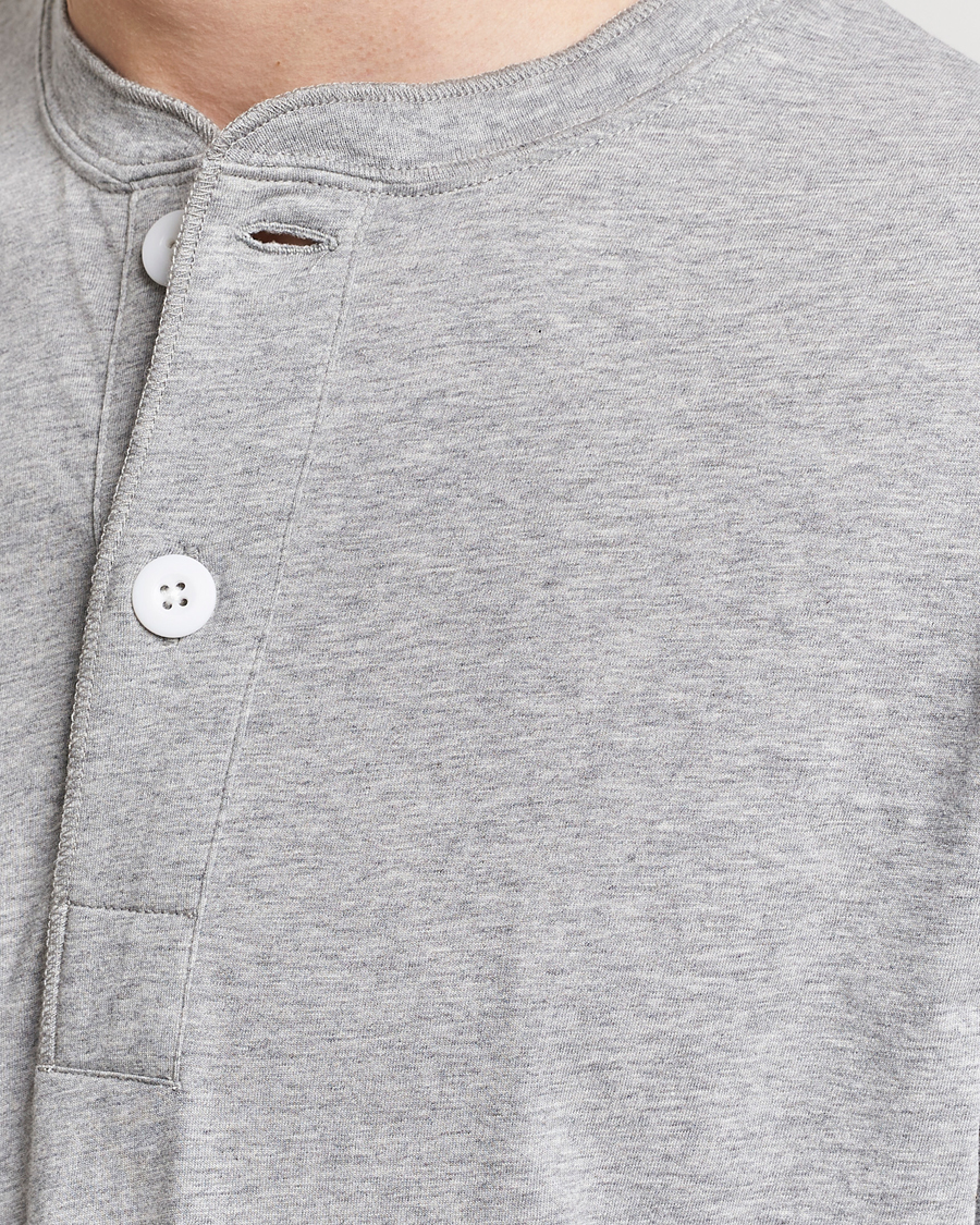 Mies | Puserot | BEAMS PLUS | Cotton Henley Grey